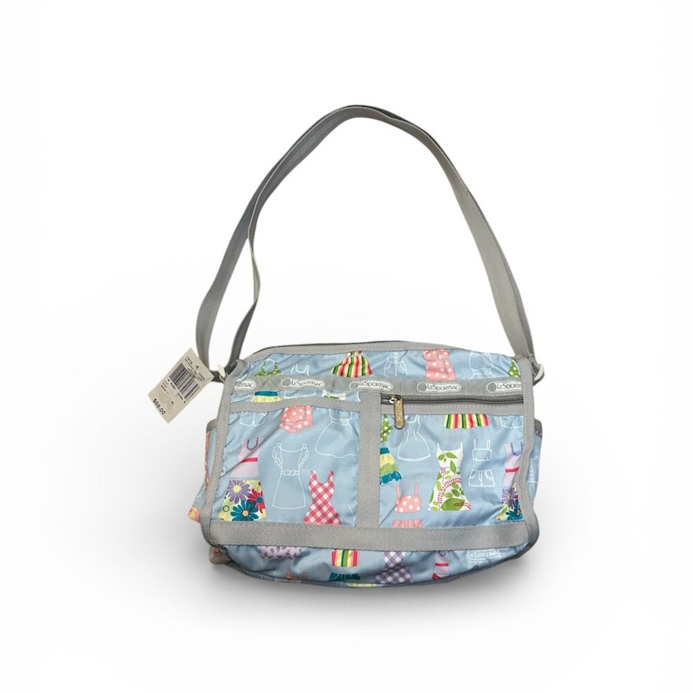Lesportsac RARE Y2K Vibrant Multicolor Dressy Shoulder Bag - Picture 5 of 5
